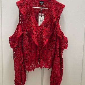 New! Never worn beautiful lace top!